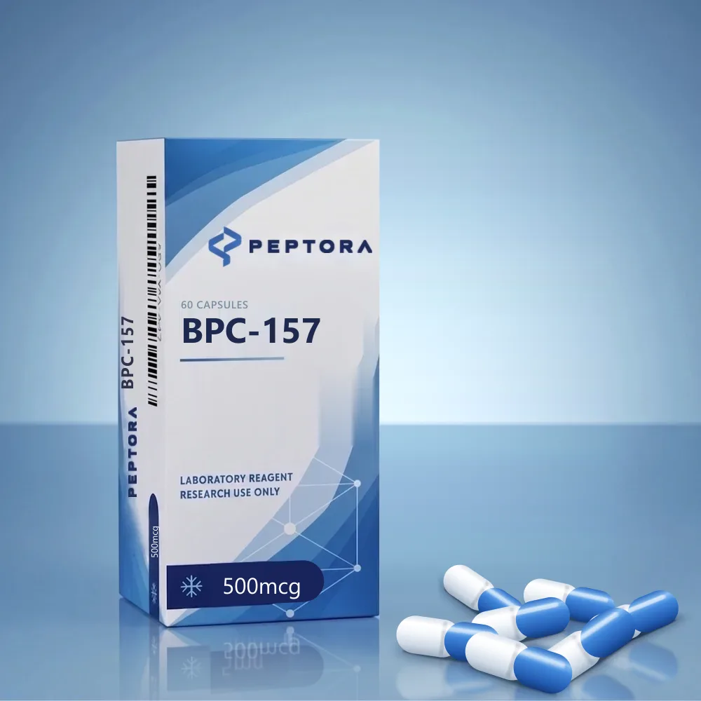 BPC-157 capsules, 500 mcg research peptide