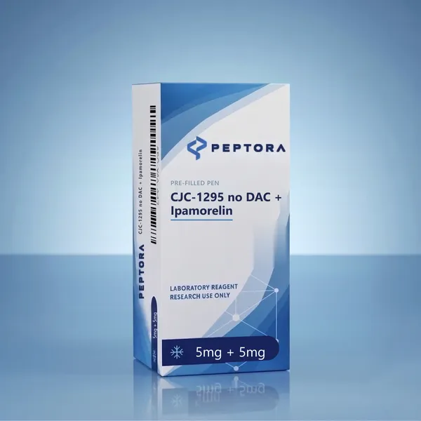 CJC-1295 no DAC + Ipamorelin pen research peptide